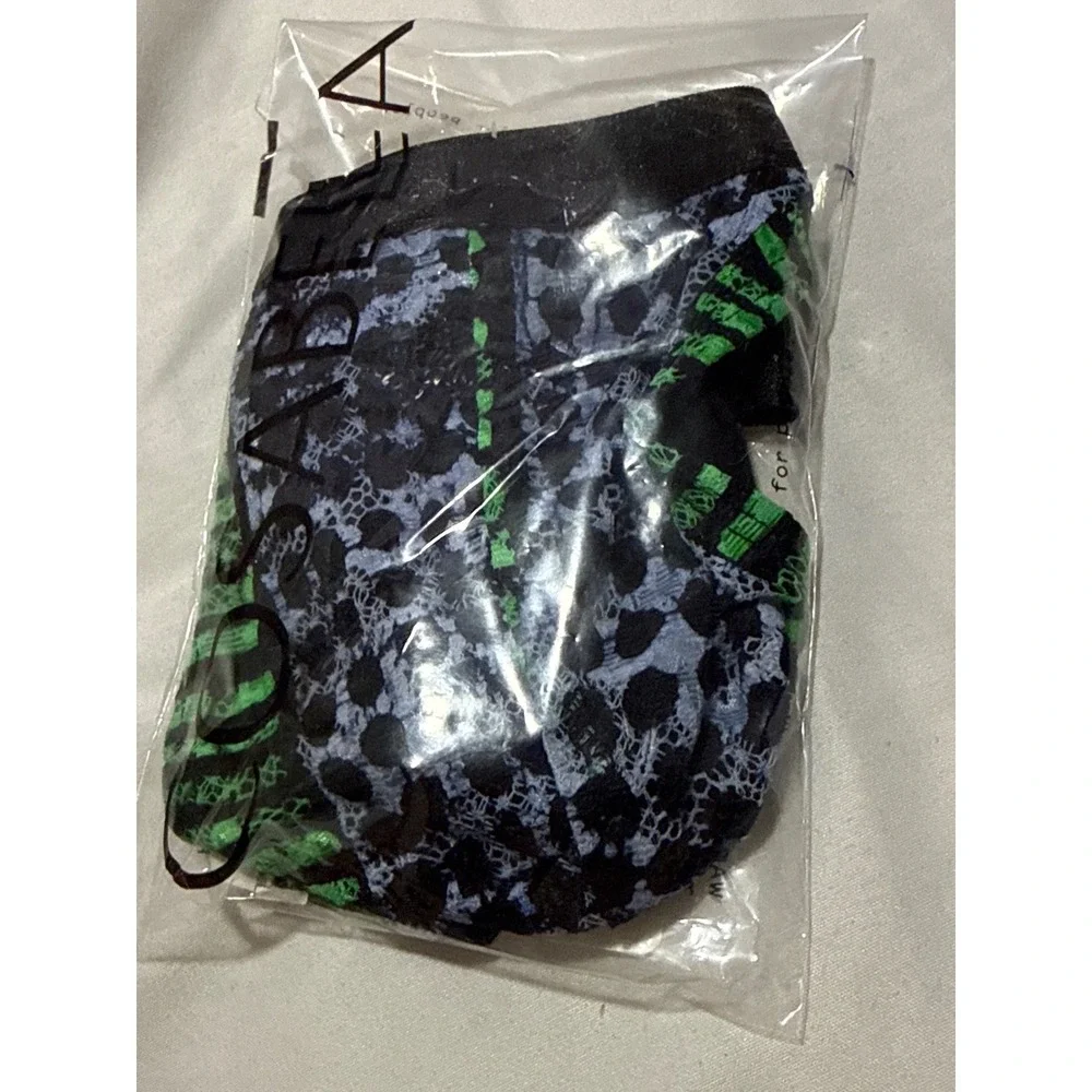 Cosabella Never Say Never Men's‎ Printed Italian Lace Thong Size M